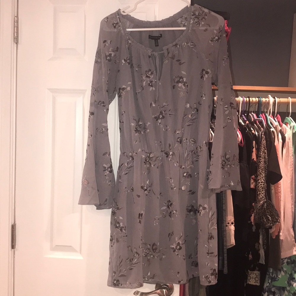 Mauve floral dress, never worn